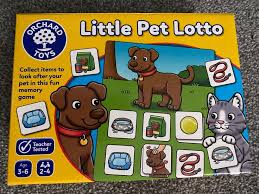 Little Pets Lotto ORCHARD TOYS GAME