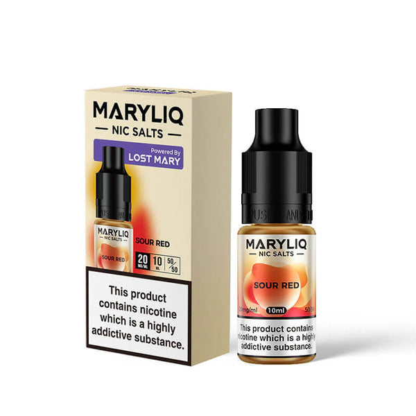 Maryliq E-liquid Sour Red 20mg 10ml