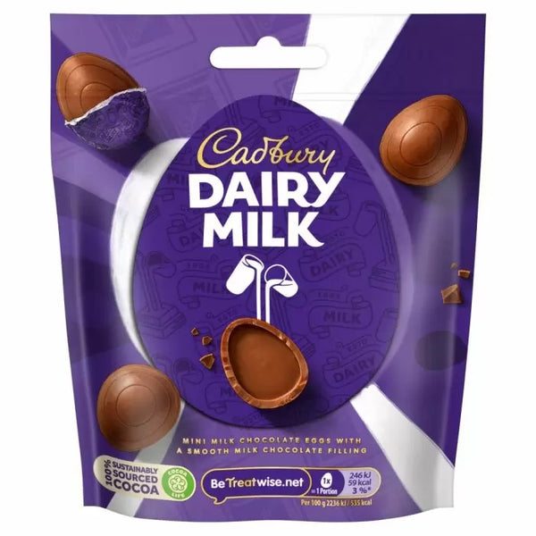 Cadbury Dairy Milk Chocolate Egg Bag 77g
