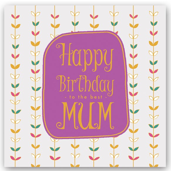 The Compost Heap -Happy Birthday Mum Greeting Card