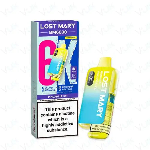 Lost Mary BM6000 Vape Pineapple Ice