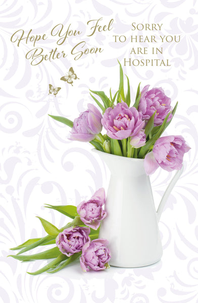 Get Well Hospital Greeting Card