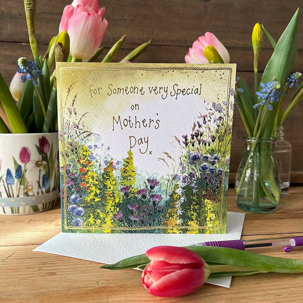 Someone Special on Mother's Day Flower Meadow Card