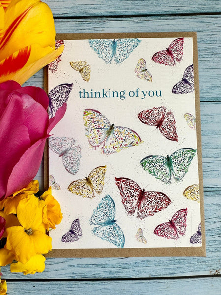 THINKING OF YOUR BUTTERFLY ECO-CARD