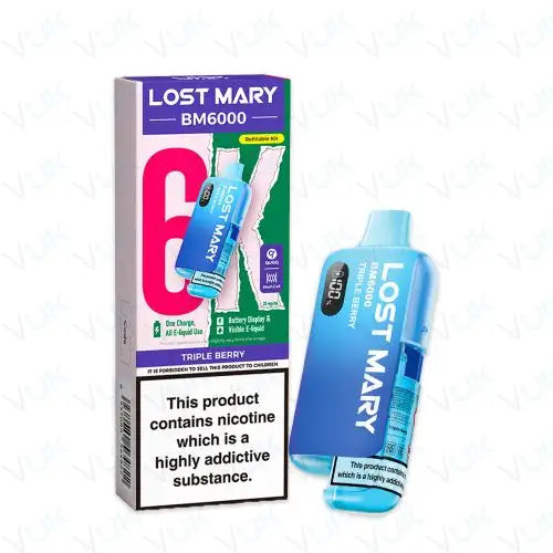Lost Mary BM6000 Vape Triple Berry
