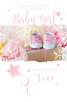 Baby Girl Greeting Card