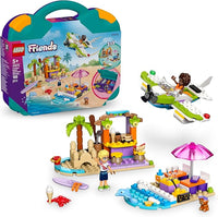 lego friends creative beach and travel suitcase