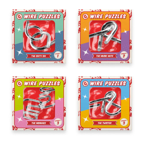 NOVELTY WIRE PUZZLES
