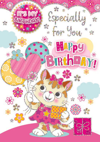 Happy Birthday Card - Detachable Badge