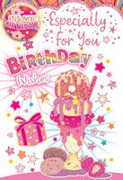 Happy Birthday Card - Detachable Badge