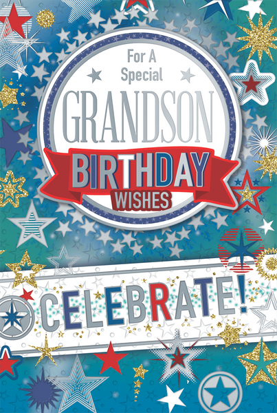 Grandson Birthday Card