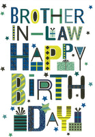 CARD ESS BROTHER IN LAW TRAD BIRTHDAY CARD **