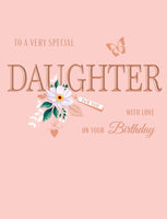 TIMELESS C50  - DAUGHTER TRAD GREETING CARD