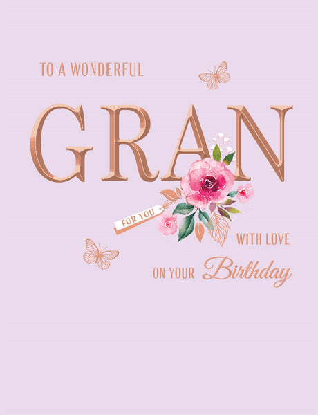 AVANT GARDE TIMELESS BIRTHDAY CARD - GRAN