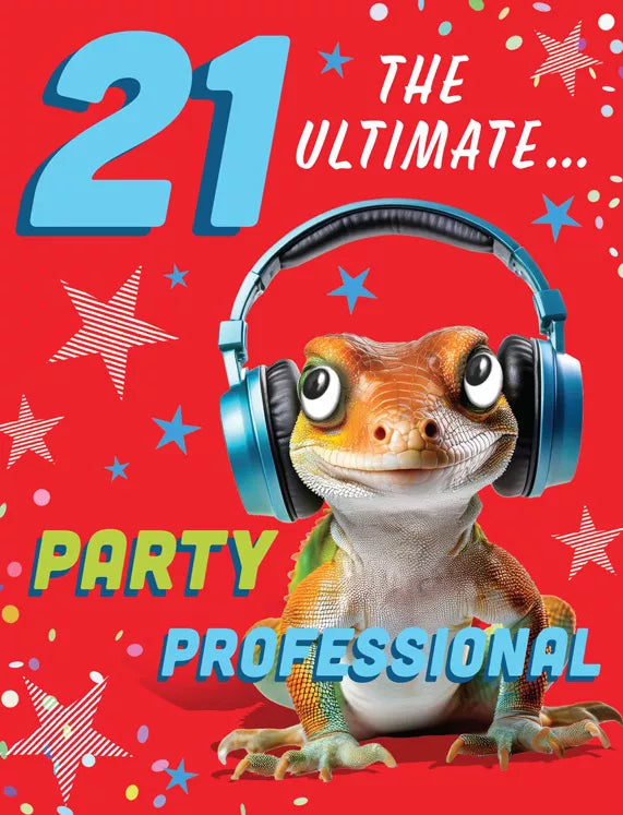 21st Birthday Card - Chuckles – The Alderney Centre