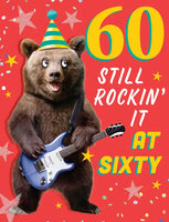 60th Birthday Card - Chuckles
