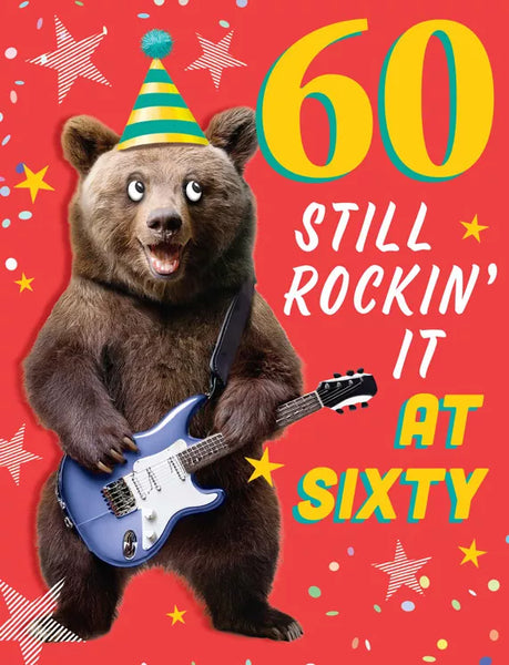 60th Birthday Card - Chuckles