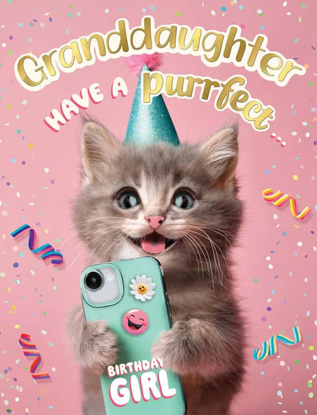 Chuckles Granddaughter Birthday Card