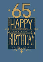 65th Birthday Male *