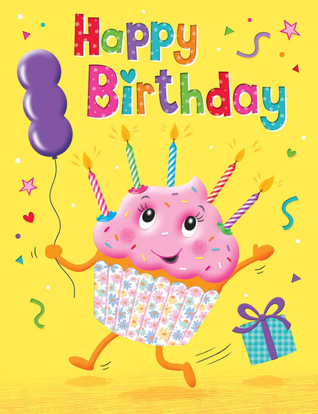 Happy Birthday Card - Happy planet