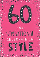 THE SPECIAL YEARS CODE 50 - 60th BIRTHDAY CARD