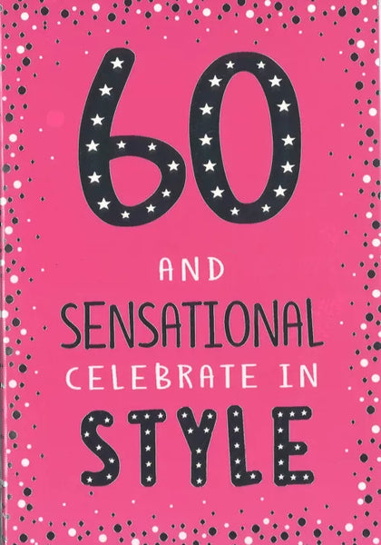 THE SPECIAL YEARS CODE 50 - 60th BIRTHDAY CARD