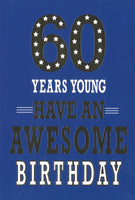 THE SPECIAL YEARS CODE 50 - 60th BIRTHDAY CARD