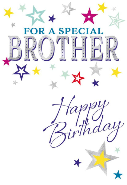 SIMON ELVIN BROTHER BIRTHDAY CARD