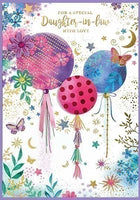 ISABEL'S GARDEN - DAUGHTER IN LAW BIRTHDAY CARD
