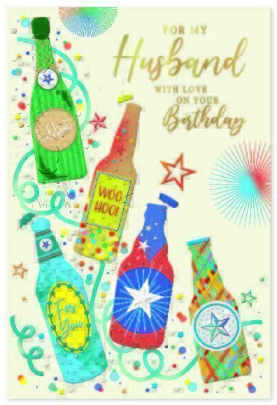 Husband Birthday Greeting Card
