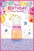 Happy Birthday Card -  Open Juvenile