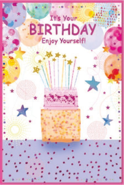 Happy Birthday Card -  Open Juvenile