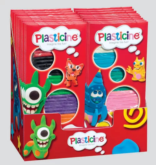 PLASTICINE BASIX CLASSIC COLOURS