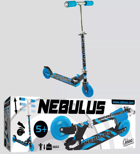 Nebulus Blue Two Wheel Scooter