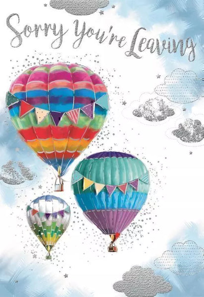 Sorry You're  Leaving Card