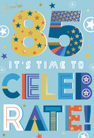 85th Birthday Card Male*