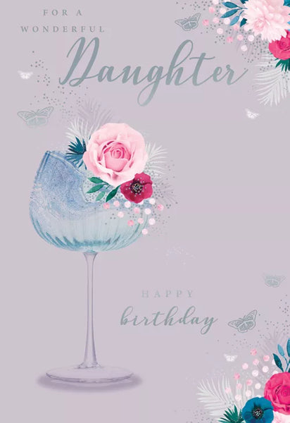 FINESSE C50  - DAUGHTER TRAD GREETING CARD