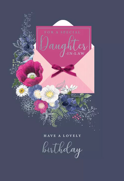 FINESSE  - DAUGHTER IN LAW TRAD BIRTHDAY CARD