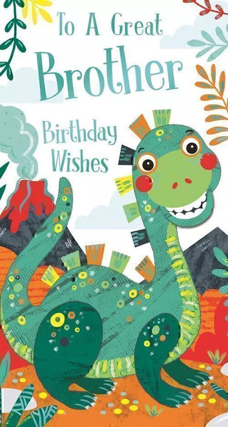 FUNTAZIA CODE 30 SLIM CARD - BROTHER BIRTHDAY CARD