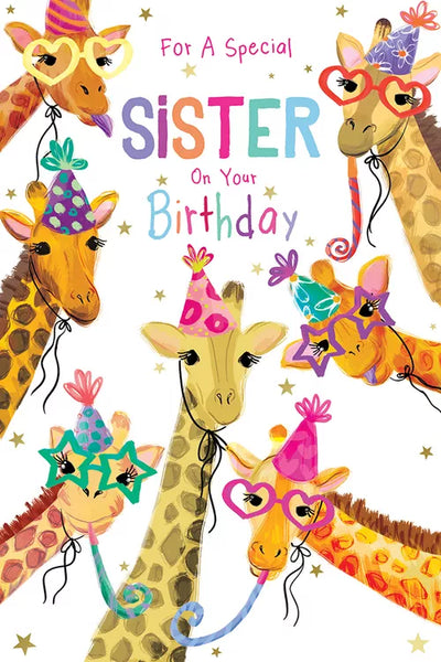 FUNFAIR  WITH FULL COLOUR INSERT - SISTER Birthday