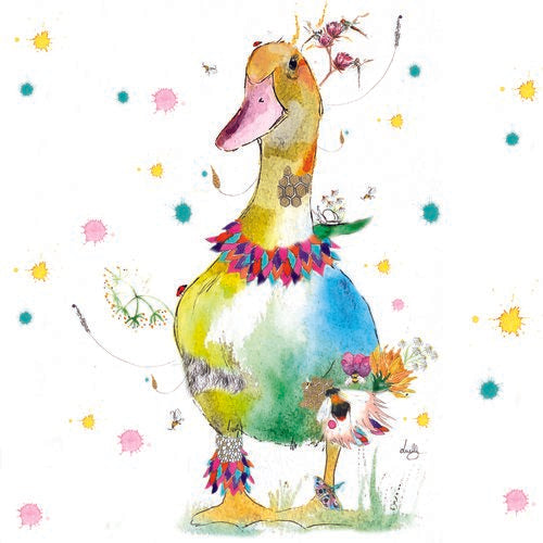 LOVE LILLY - BLANK (DUCK) GREETING CARD