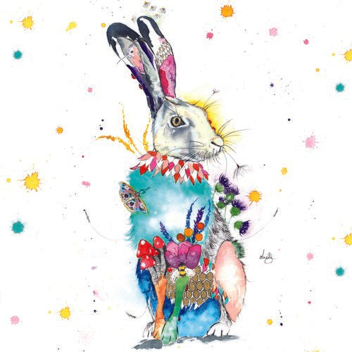 LOVE LILLY - BLANK (RABBIT) GREETING CARD
