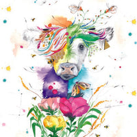 LOVE LILLY - BLANK (COW) GREETING CARD