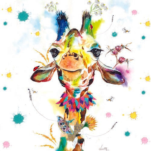 LOVE LILLY - BLANK (GIRAFFE) GREETING CARD