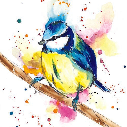 LOVE LILLY - BLANK (BIRD) GREETING CARD