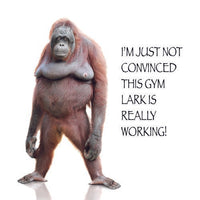 Funimals Monkey Blank Card