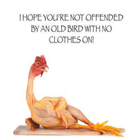 Funimals Old Bird Blank Card