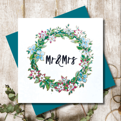 MARINA B DESIGNS SANDY LANE WEDDING DAY GREETING CARD
