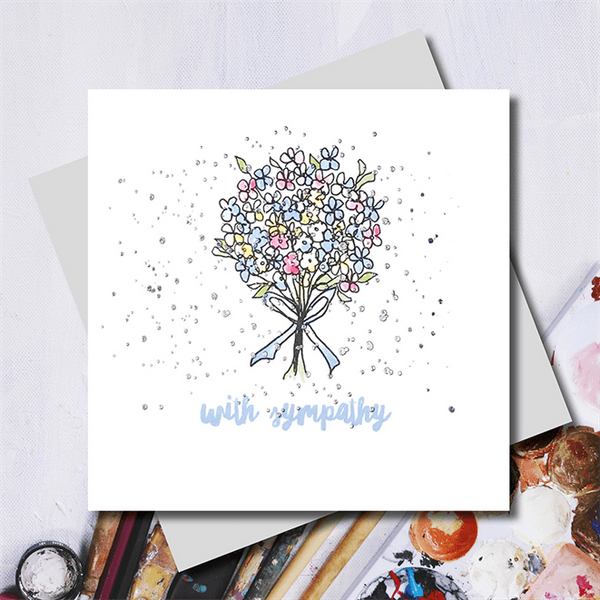 LL09 LUCY LOCKET CARD - SYMPATHY