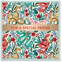 SERPENTINE FRIEND - Birthday Card